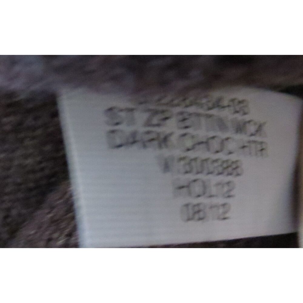 Banana Republic Men's 1/4 Zip Merino Blend Pullover Sweater  Brown Large  EUC - Picture 11 of 11